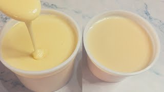 How To Make Sweetened Condensed Milk With Milk Powder 2 Methods 3 Ingredients VS 4 Ingredients [upl. by Erny162]