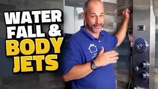 Shower Tower Installation  Easy Plumbing For Beginners [upl. by Ripp]