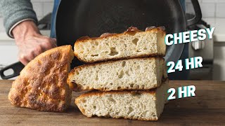 CAST IRON FOCACCIA 3 Ways [upl. by Cheney110]