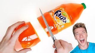 DIY Giant GUMMY Soda Bottle Shape  How To Make Edible Jello amp Jelly Soda Tutorial  Collins Key [upl. by Erlinna]