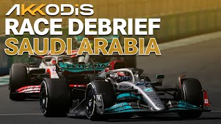 Qualifying VSCs amp More  2022 Saudi Arabian GP Akkodis F1 Race Debrief [upl. by Adalheid]