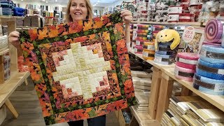 Patchwork Table Topper Tutorial [upl. by Hnah]