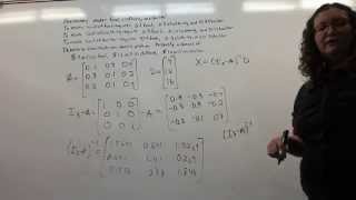 Leontif Input Output Economic Model [upl. by Aicener]