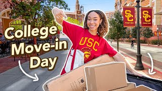 College MoveIn Day VLOG USC Sophomore Year Dorm Decorating  Mini Tour [upl. by Neerak]