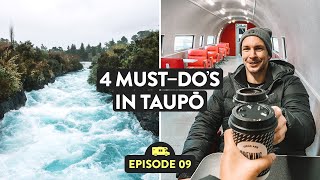 4 TAUPO Iconic amp Free Things To Do Reveal New Zealand Ep09 [upl. by Brandtr]