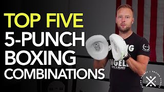 5 MUST KNOW Punch Combinations in Boxing [upl. by Aisyle235]