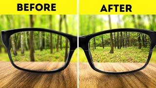 How to clean glasses using homemade eyeglass cleaner  DIY Solutions [upl. by Iahc]