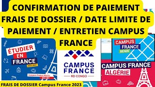 Campus France  Études en France  PAIEMENT Campus France amp PREPARATION ENTRETIEN CAMPUS FRANCE [upl. by Llerraj]