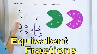 Understand amp Calculate Equivalent Fractions  11 [upl. by Nauh57]