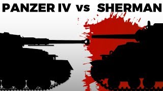 Panzer IV vs Sherman [upl. by Ennovehc]