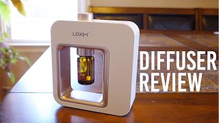 A QUIET and PORTABLE Nebulizing Essential Oil Diffuser  Loxim Diffuser Review [upl. by Gabrielli]