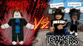 MM2 Hacker Vs Teamers 16I SHOT HER IN GHOST  Roblox [upl. by Carey]