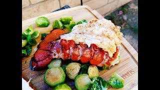 How to cook LOBSTER TAILS  Oven Baked [upl. by Narbig]