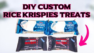 DIY Custom Rice Krispies Treat Wrapper  Custom Party Favors Ep 5 [upl. by Petr]