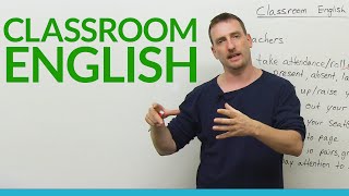 Classroom English Vocabulary amp Expressions for Students [upl. by Engapmahc]