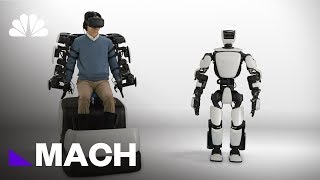 This Humanoid Robot Can Mimic Human Movement In Real Time  Mach  NBC News [upl. by Willms]