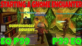 EverQuest Project 1999 Starting a Gnome Enchanter Part 1  P99 EQ green server WOW IM SQUISHY [upl. by Trojan]