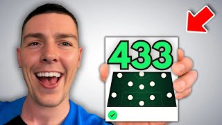 CRAZY 433 Custom Tactics  BEST 433 Variation 💣✅ [upl. by Michale]