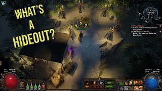 Path of Exile Hideouts Guide  A full guide on unlocking and using hideouts in PoE [upl. by Eibbed]