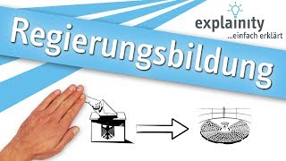 Regierungsbildung einfach erklärt explainity® Erklärvideo [upl. by Benedick]