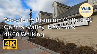 【4K60】 Walking  Woodbury Common Premium Outlets 2 [upl. by Nannarb]