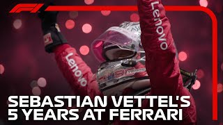 Sebastian Vettels Ferrari Career 20152020 [upl. by Lira]