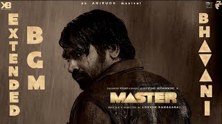 MASTER  Bhavani BGM  Anirudh  Vijay  Vijay Sethupathi [upl. by Johnsten814]