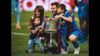 Lionel Messi and Antonella Roccuzzo Life Best Moments [upl. by Adyahs]