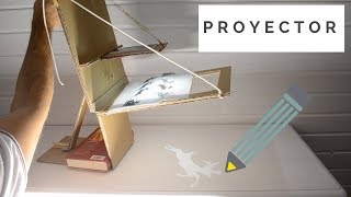 Cómo Construir Un Proyector Para Tus Dibujos  Tutorial Creativo [upl. by Nhor]