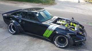 Datsun 240Z Twin Turbo VQ37VHR Swap and Rebuild Project [upl. by Akirehs]