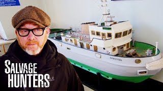 Drew Pritchard Finds A Beautiful Handmade Model Boat  Salvage Hunters  NEW Season 13 [upl. by Berget917]