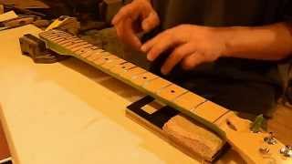 Guitar Fret Leveling Why and How  Part 1 of 2 [upl. by Lifton]