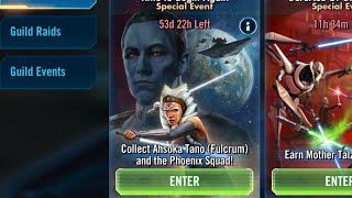 SWGOH Free 7 Ahsoka Tano Fulcrum Event [upl. by Yr817]