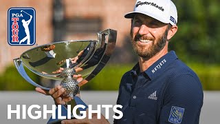 Dustin Johnson’s winning highlights from the 2020 TOUR Championship [upl. by Leonor566]