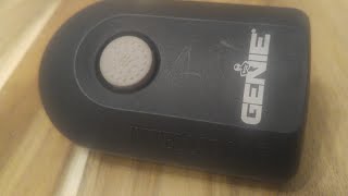 Genie garage door opener battery change  EASY DIY Replacement [upl. by Efren]