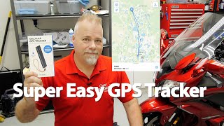 Invoxia Motorcycle GPS Tracker Review [upl. by Gwenora]