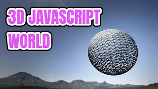 Create JavaScript 3D World in 5 Minutes or less [upl. by Roselane]