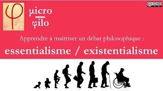 microphilo  essentialisme  existentialisme [upl. by Yhtuv]