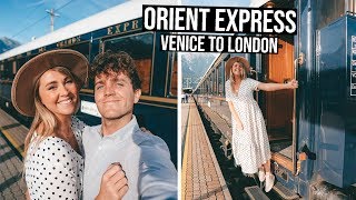 Venice Simplon Orient Express Full Experience Luxurious Train  Venice to London [upl. by Merrel]