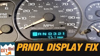 How To Fix PRNDL Odometer Display on GM Trucks [upl. by Kurr]