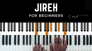 How to Play Jireh  Piano Tutorial [upl. by Brander197]