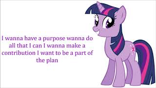 My Little Pony  Youll Play Your Part Lyrics [upl. by Marler]