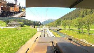 ★ 4K 🇨🇭Filisur  Davos Platz  Filisur cab ride in a 90 year old locomotive amp new EMU 072020 [upl. by Dore520]