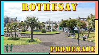 Rothesay Promenade Walk  Bute Scotland [upl. by Derr696]