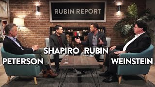 Jordan Peterson Ben Shapiro Eric Weinstein and Dave Rubin LIVE  POLITICS  Rubin Report [upl. by Pasquale502]