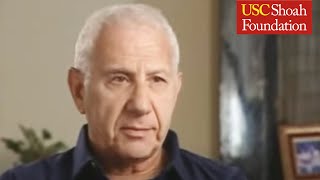 Jewish Survivor Av Perlmutter Testimony  USC Shoah Foundation [upl. by Nitsugua]