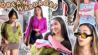 i bought my dream wardrobe HUGE clothing haul  tryon [upl. by Hanschen]