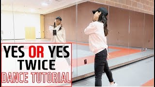 TWICE quotYES or YESquot Lisa Rhee Dance Tutorial [upl. by Tayler198]