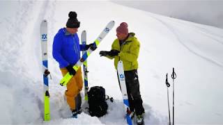 Marker Alpinist Tourenskibindung kurz getestet [upl. by Atsylac]