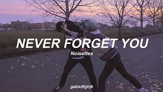 Never Forget You by Noisettes  Sub Español [upl. by Cutlip878]